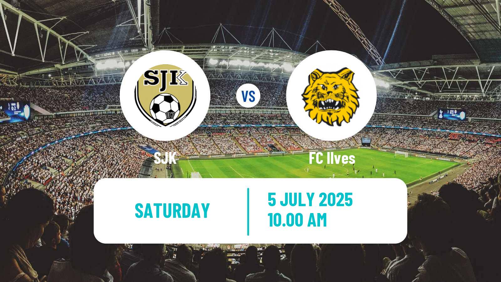 Soccer Finnish Veikkausliiga SJK - Ilves