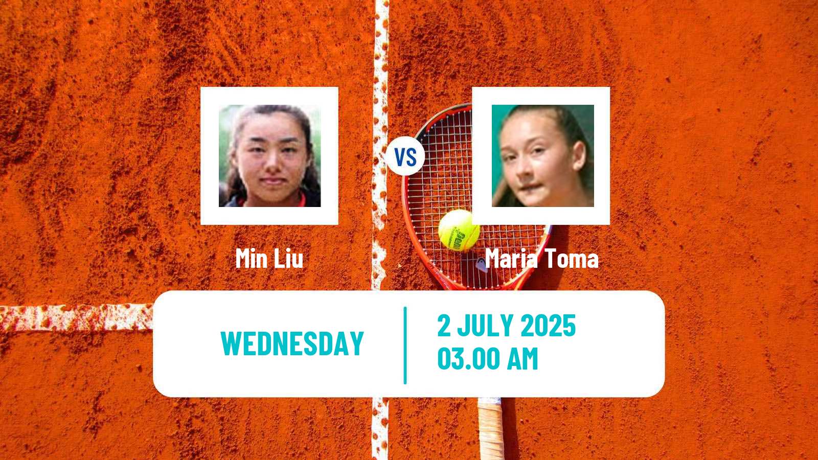 Tennis ITF W15 Kayseri 6 Women Min Liu - Maria Toma