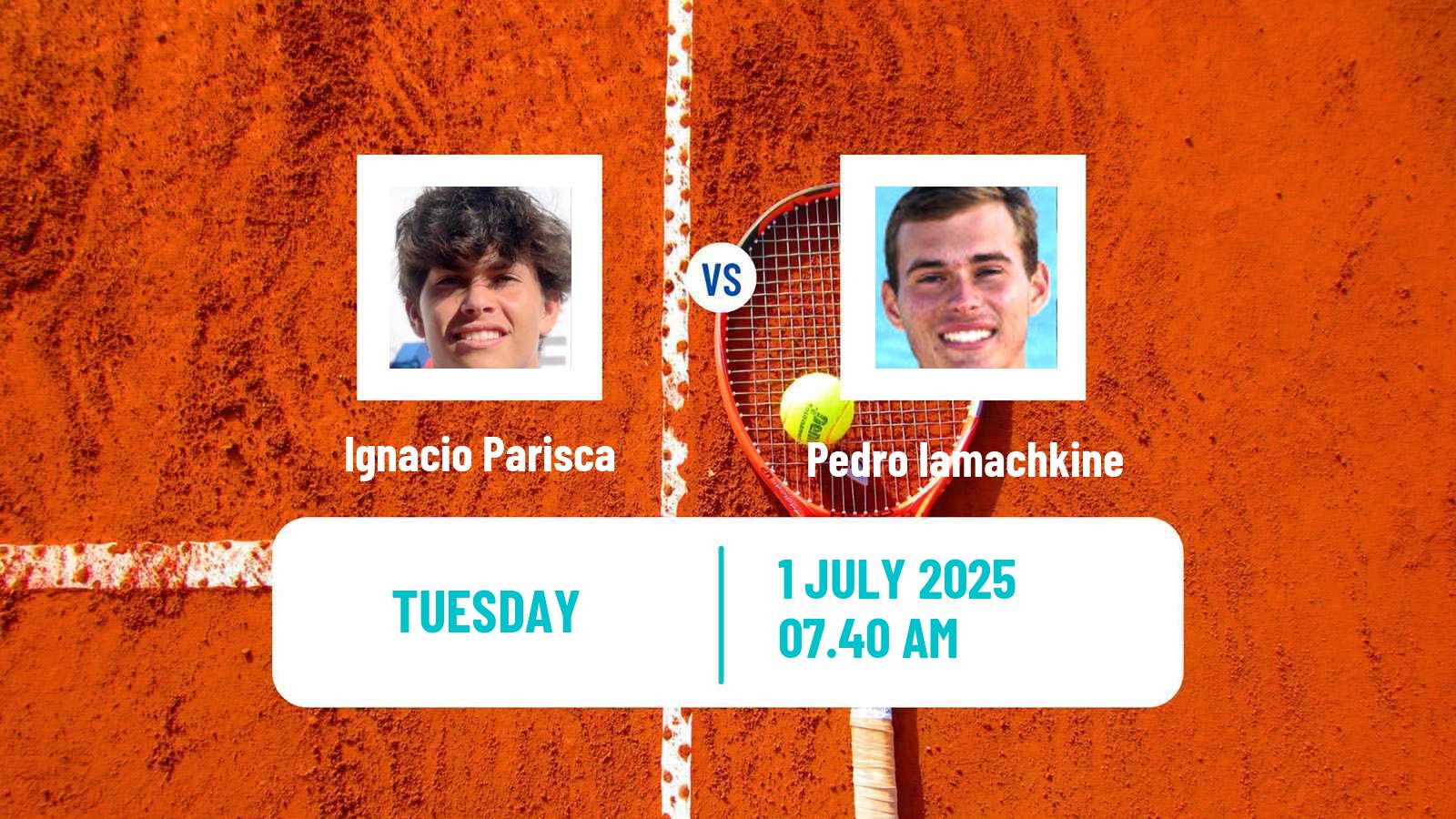 Tennis ITF M15 Getxo Men Ignacio Parisca - Pedro Iamachkine