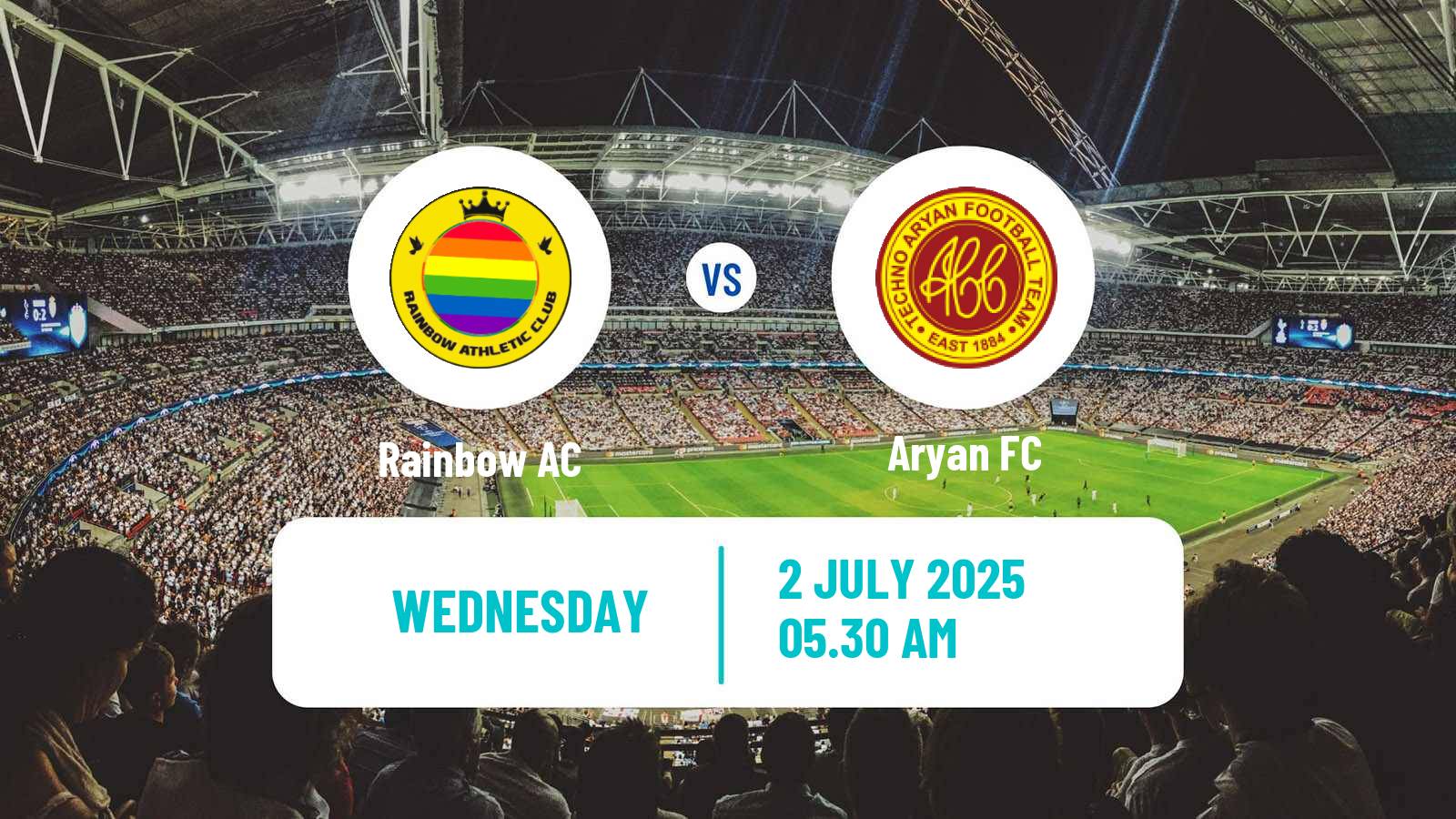 Soccer Calcutta Premier Division Rainbow - Aryan