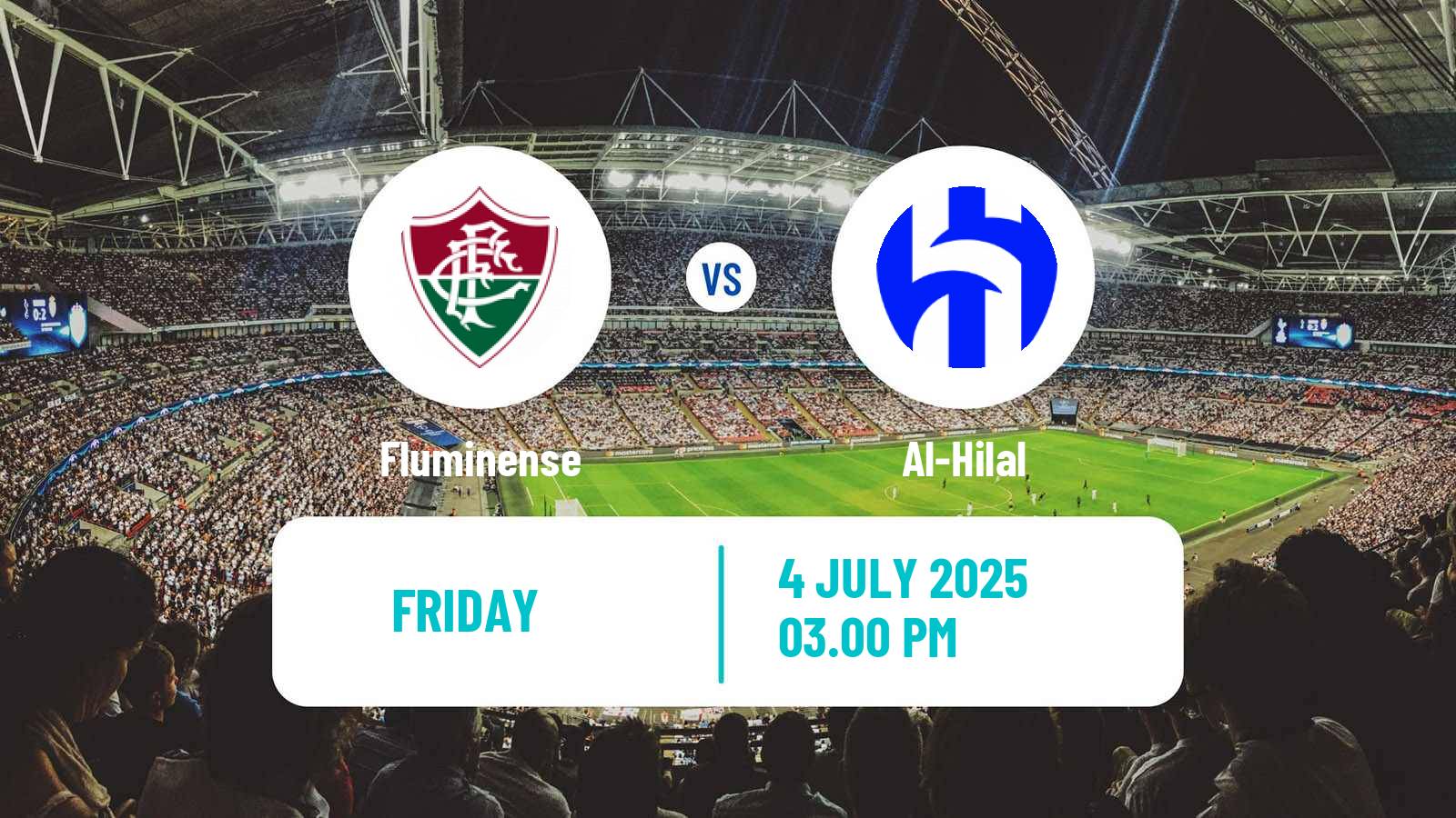 Soccer FIFA Club World Cup Fluminense - Al-Hilal