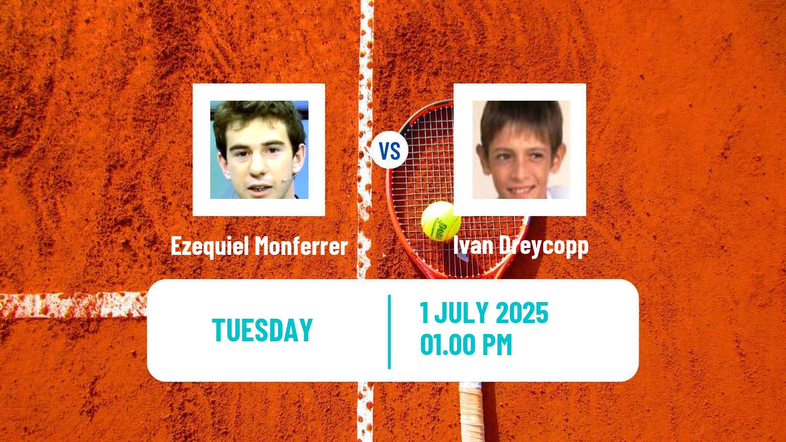 Tennis ITF M15 San Salvador De Jujuy Men Ezequiel Monferrer - Ivan Dreycopp
