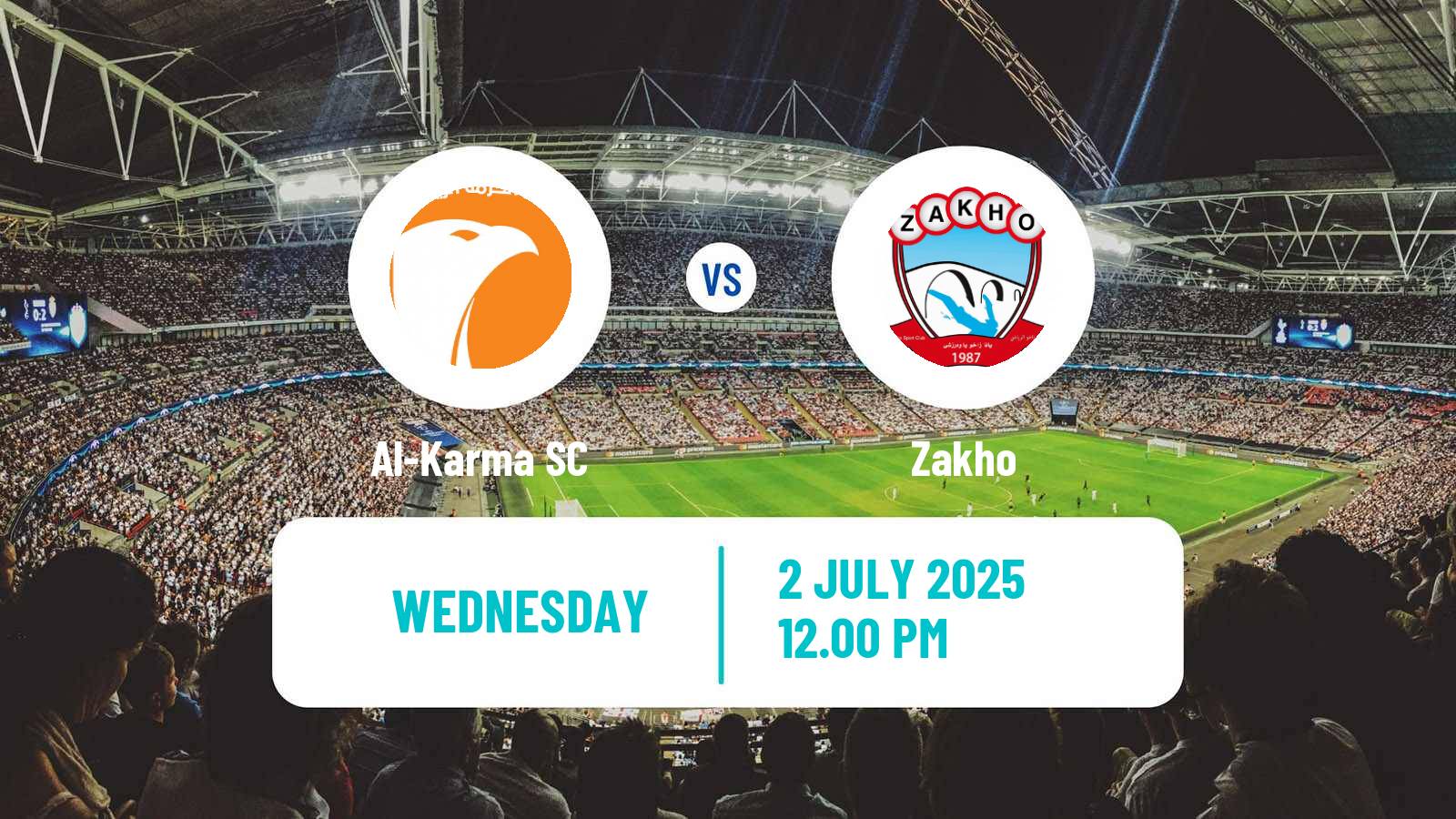 Soccer Iraqi Premier League Al-Karma - Zakho
