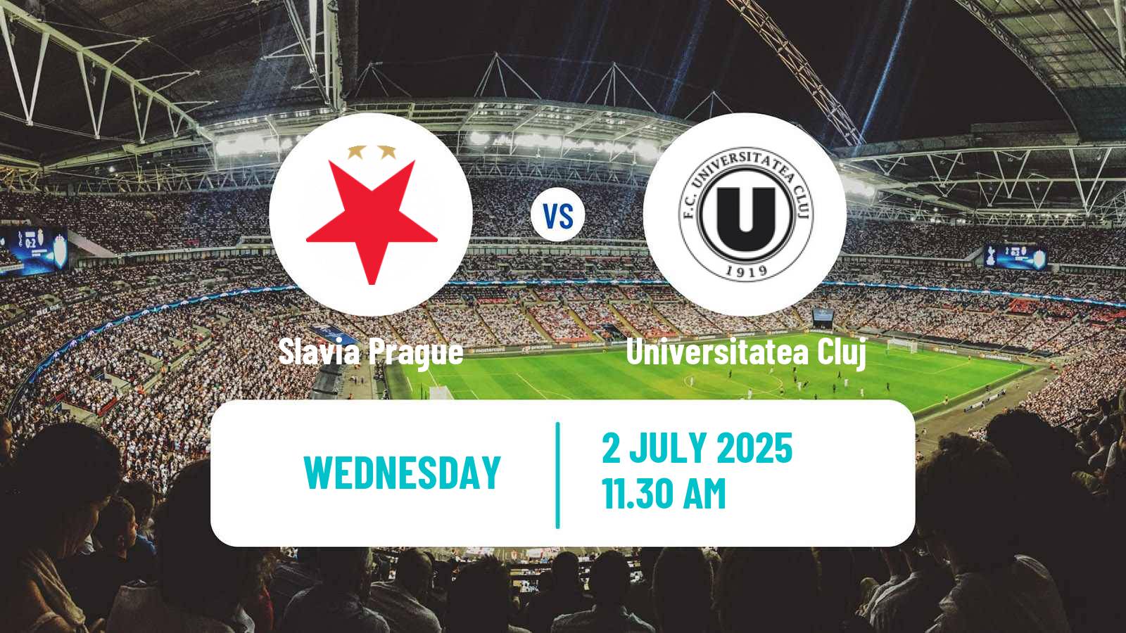 Soccer Club Friendly Slavia Prague - Universitatea Cluj