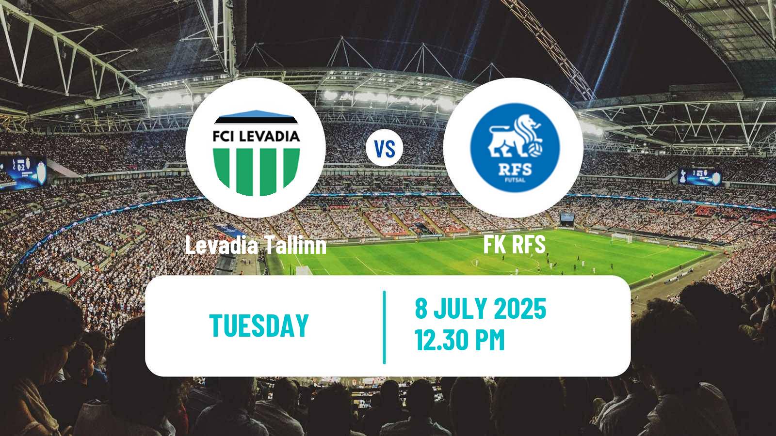 Soccer UEFA Champions League Levadia Tallinn - RFS