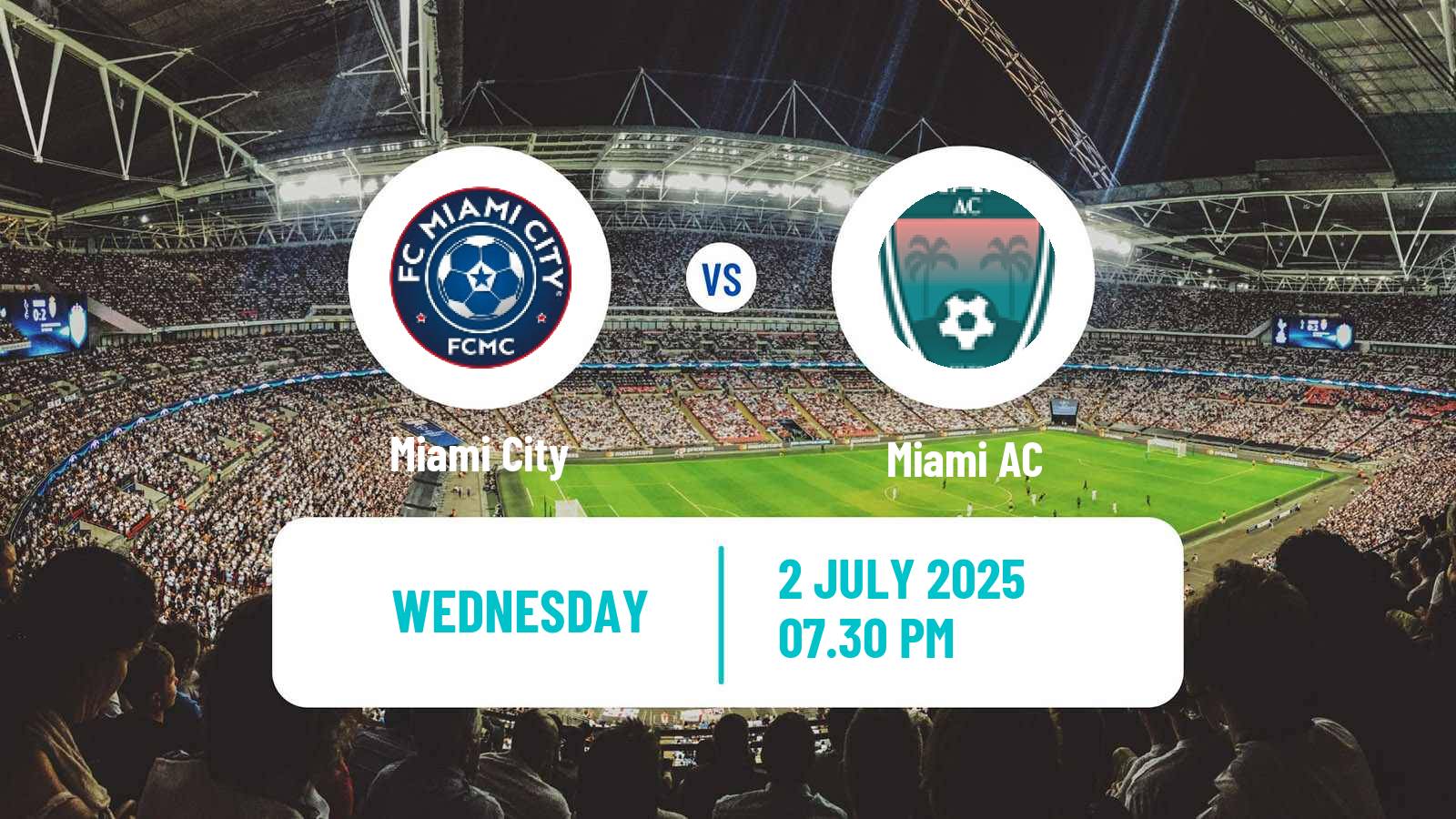 Soccer USL League Two Miami City - Miami AC