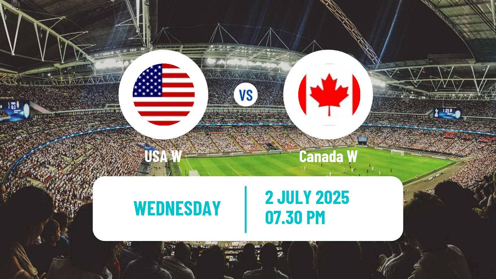Soccer Friendly International Women USA W - Canada W