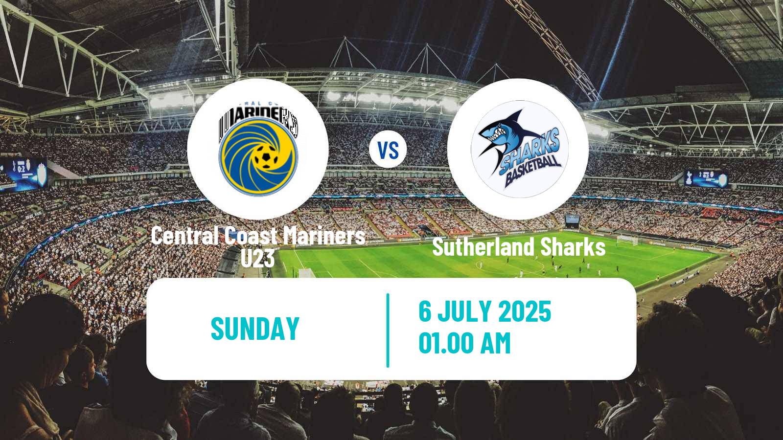 Soccer Australian NPL NSW Central Coast Mariners U23 - Sutherland Sharks