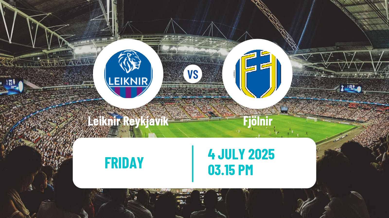 Soccer Icelandic Lengjudeildin Leiknir Reykjavík - Fjölnir