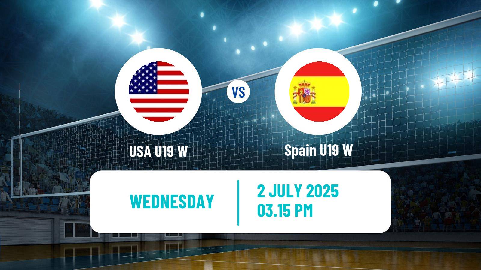 Volleyball World Championship U19 Volleyball Women USA U19 W - Spain U19 W