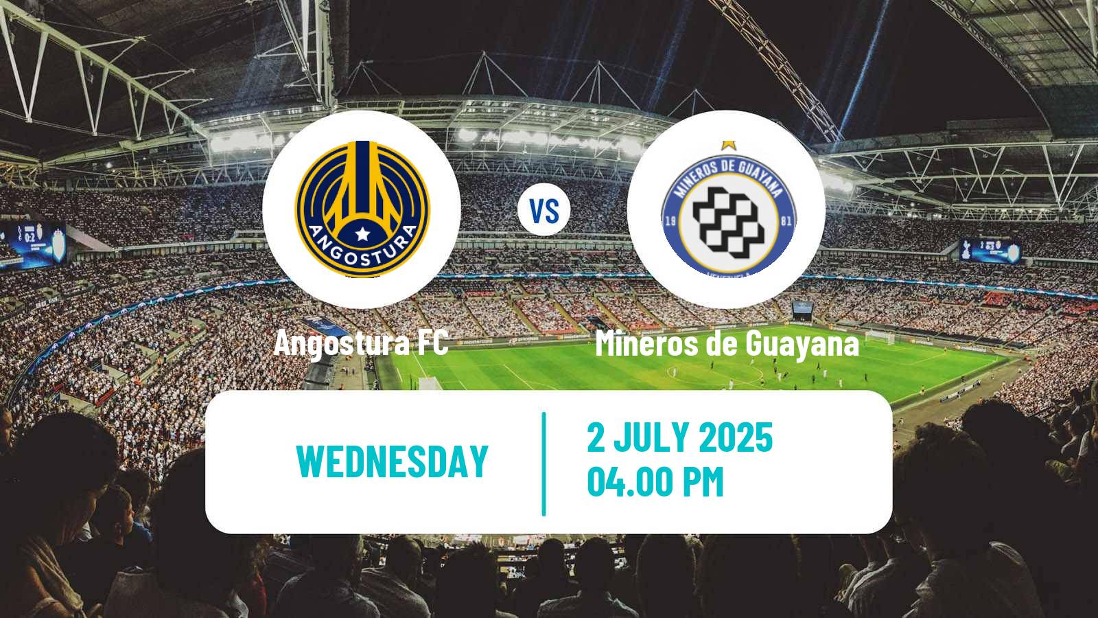 Soccer Copa Venezuela Angostura - Mineros de Guayana