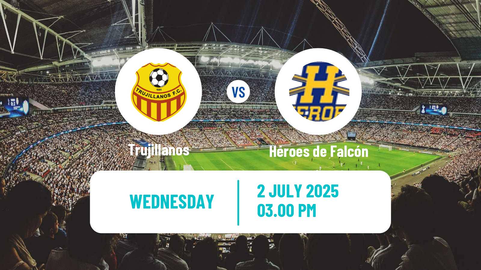 Soccer Copa Venezuela Trujillanos - Héroes de Falcón