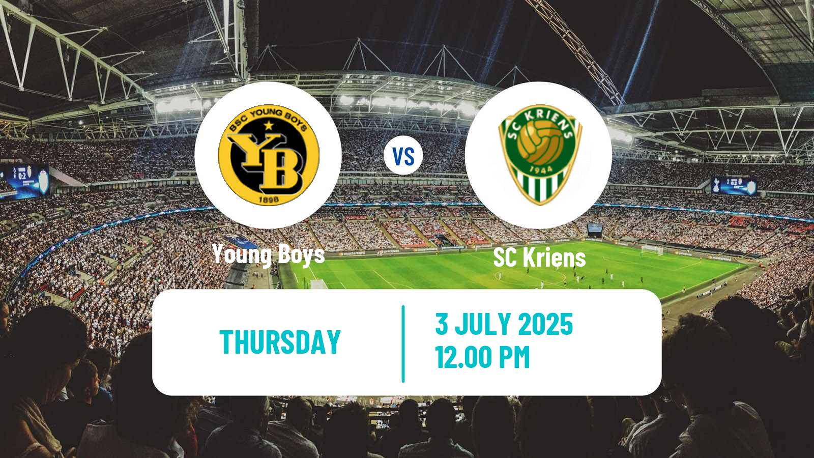 Soccer Club Friendly Young Boys - Kriens