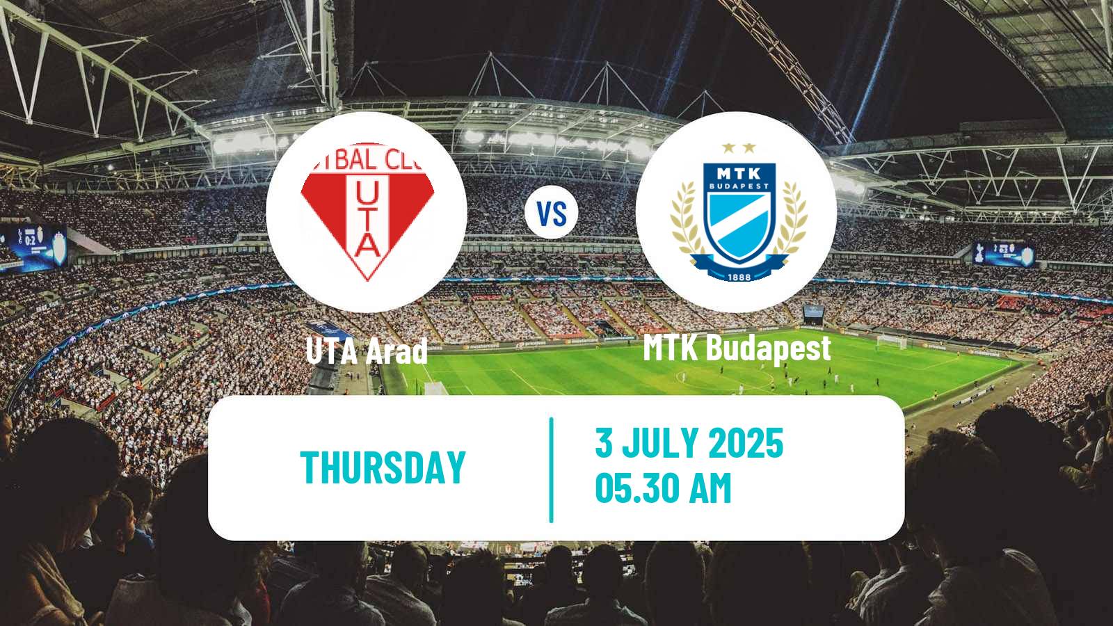 Soccer Club Friendly UTA Arad - MTK Budapest
