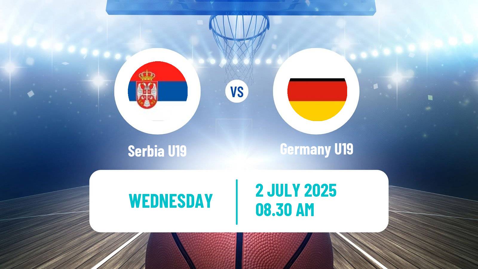 Basketball World Championship U19 Basketball Serbia U19 - Germany U19