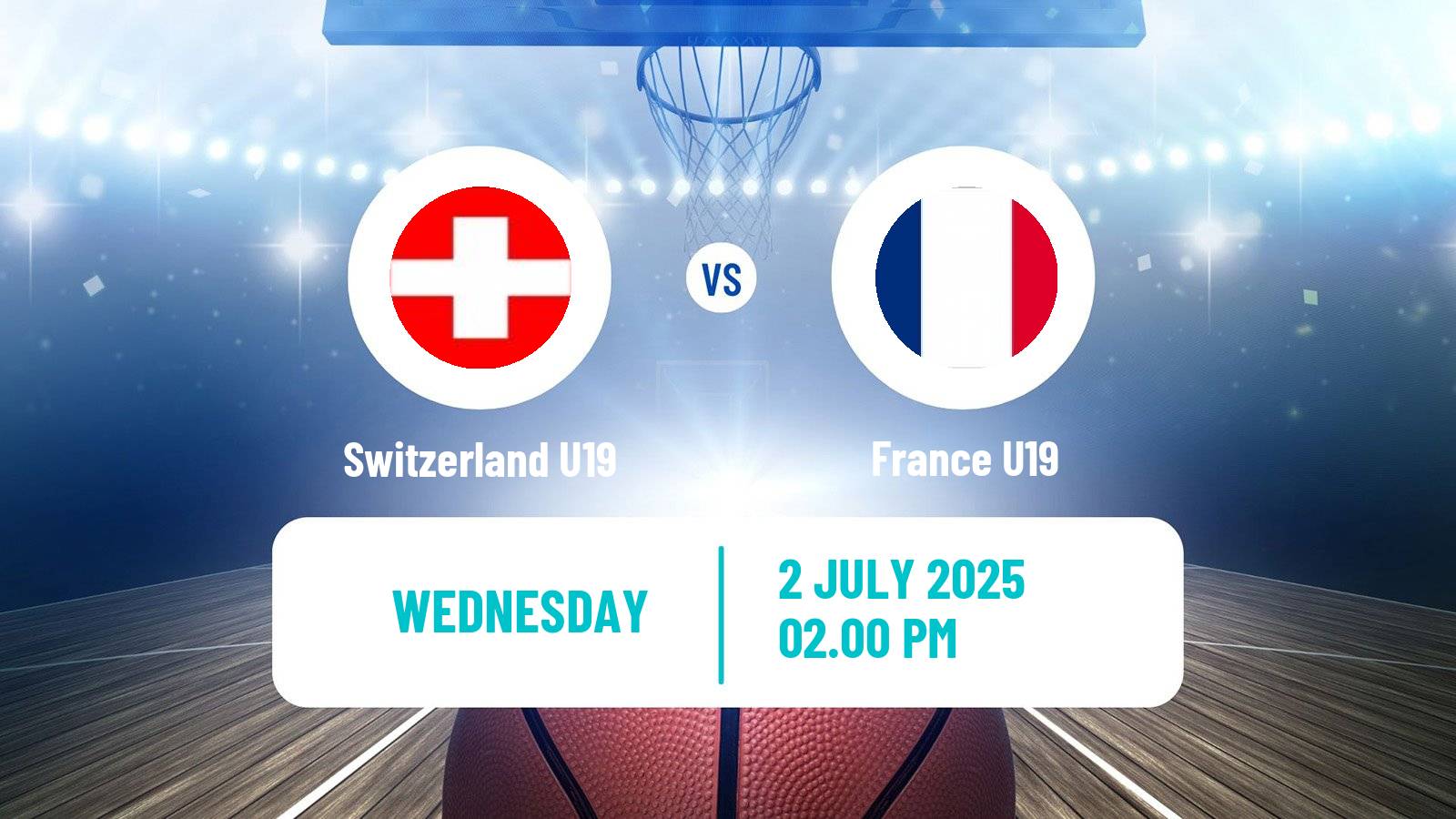 Basketball World Championship U19 Basketball Switzerland U19 - France U19