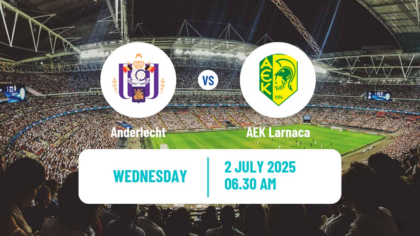 Soccer Club Friendly Anderlecht - AEK Larnaca