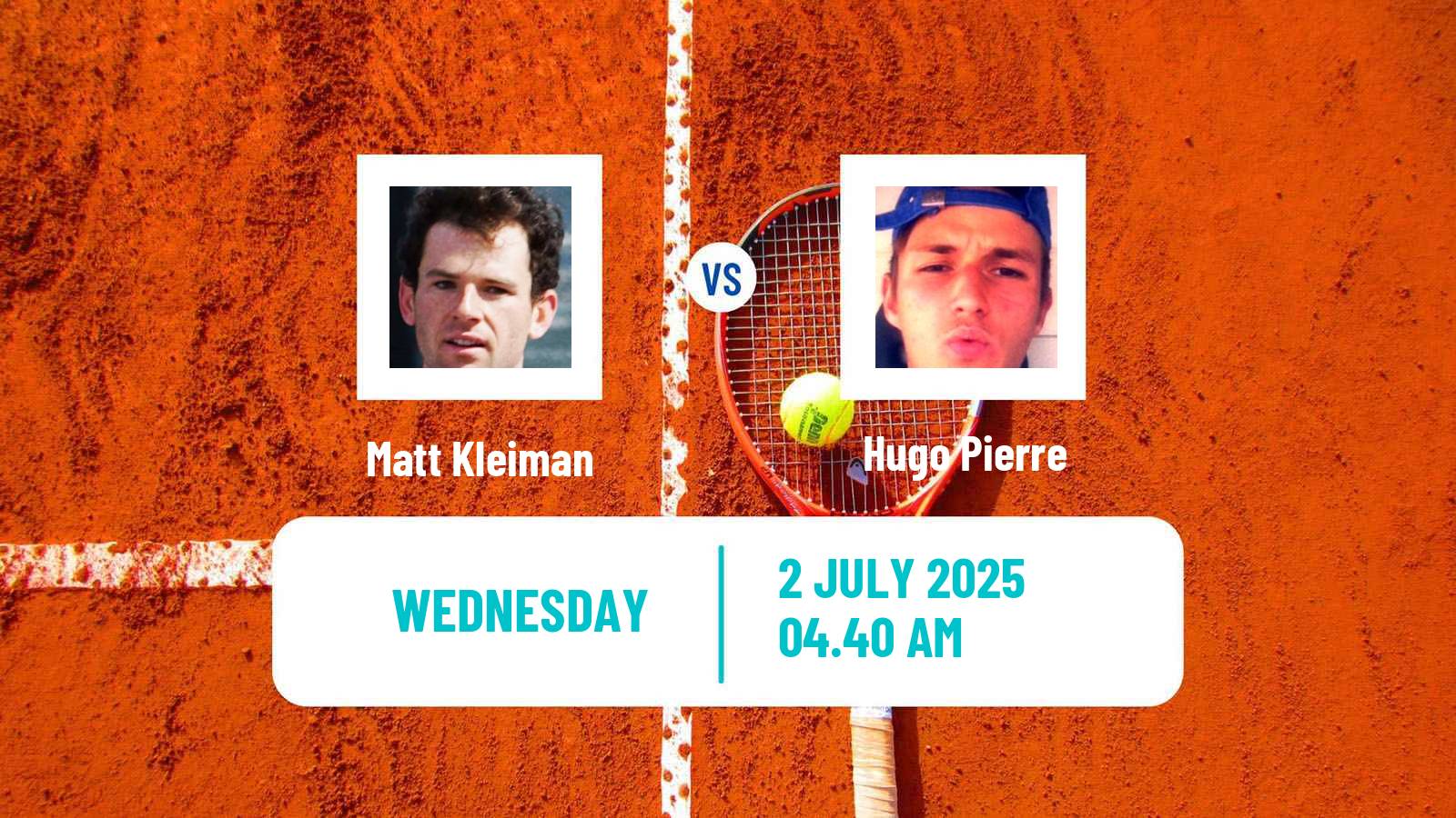 Tennis ITF M25 Hillcrest Men Matt Kleiman - Hugo Pierre