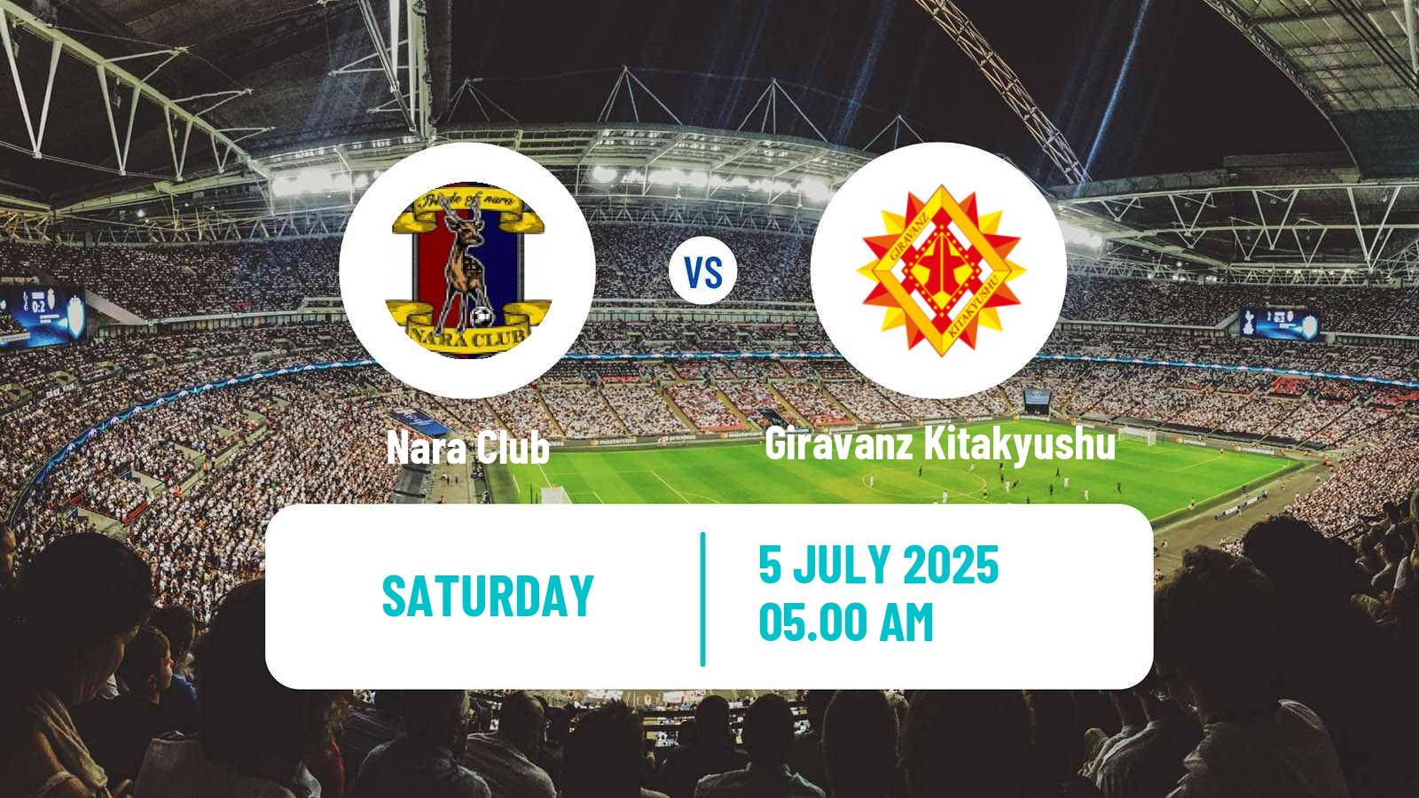 Soccer Japan J3 League Nara Club - Giravanz Kitakyushu