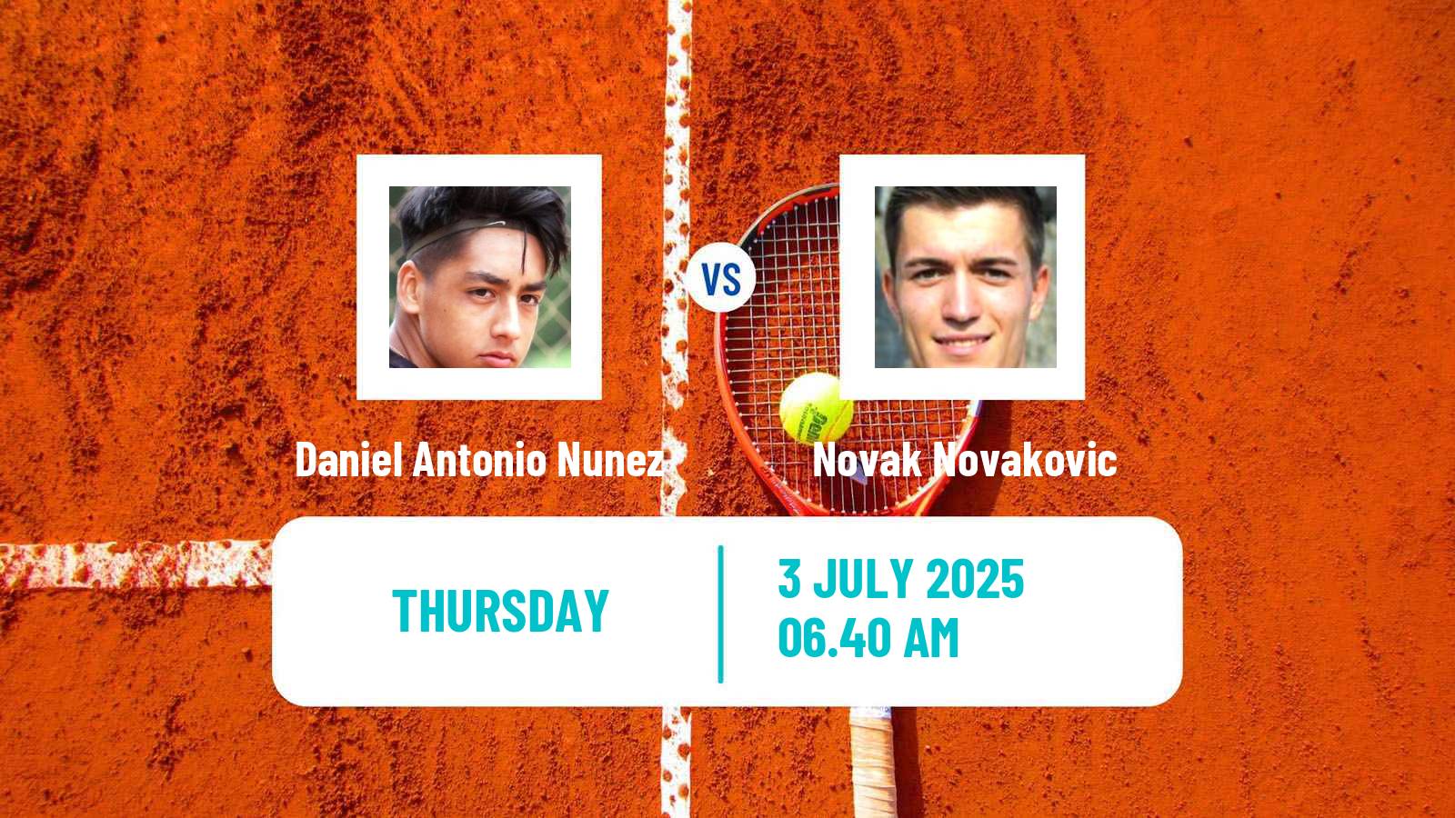 Tennis ITF M15 Kursumlijska Banja 9 Men Daniel Antonio Nunez - Novak Novakovic