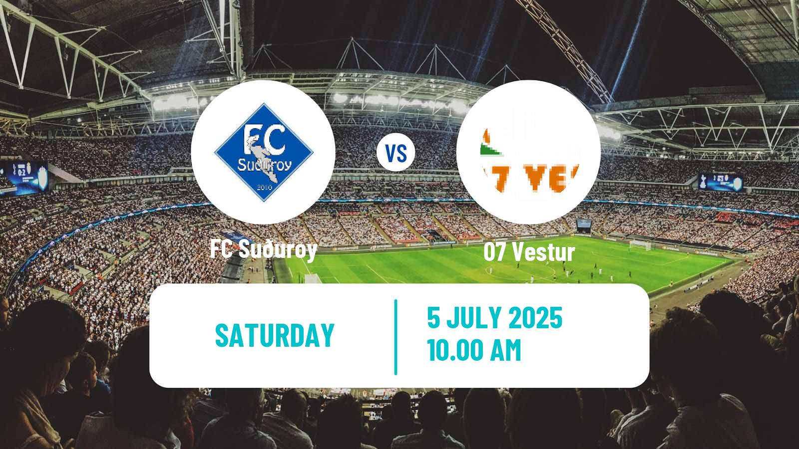 Soccer Faroe Islands Premier League Suðuroy - 07 Vestur