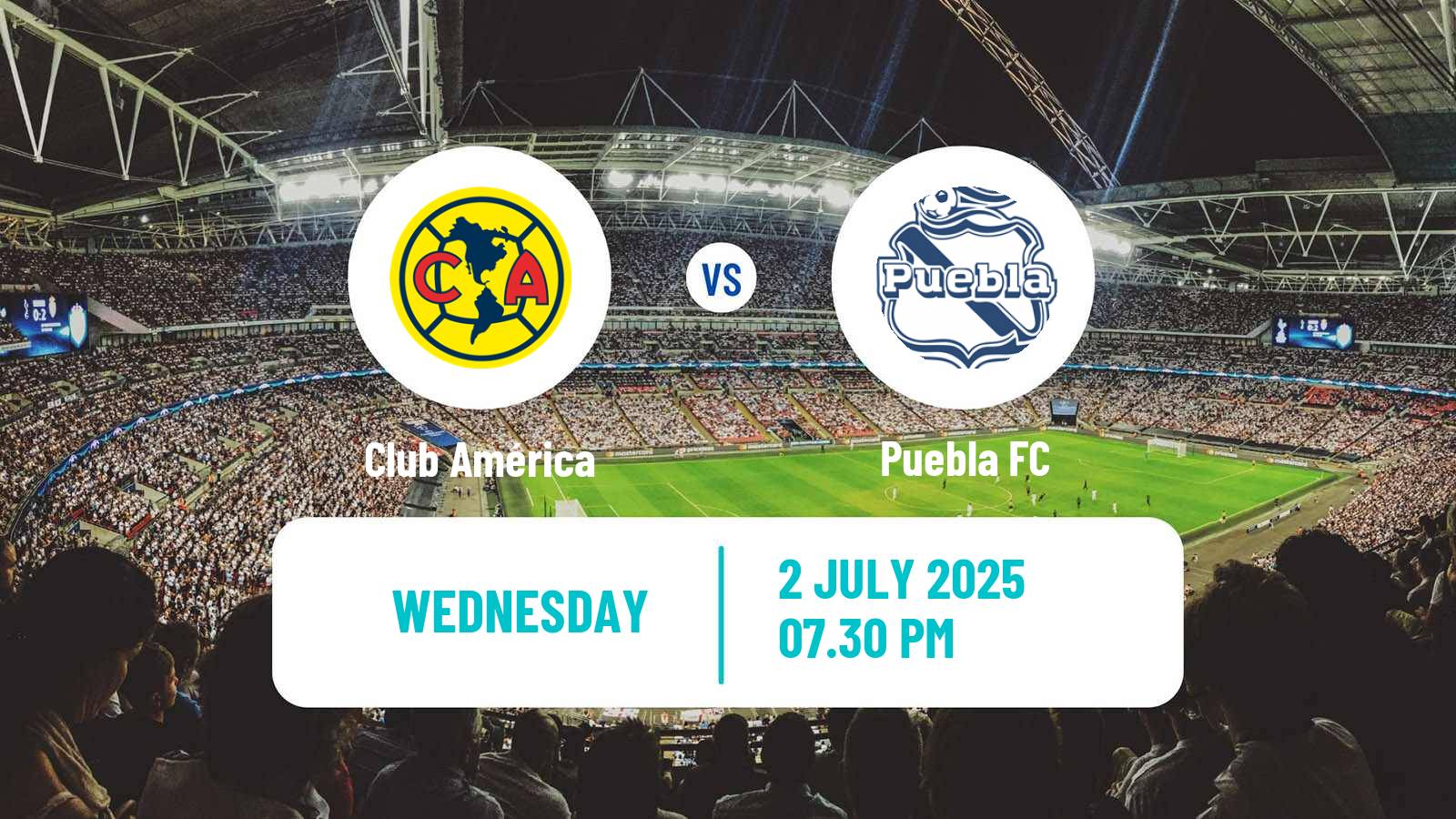 Soccer Club Friendly Club América - Puebla