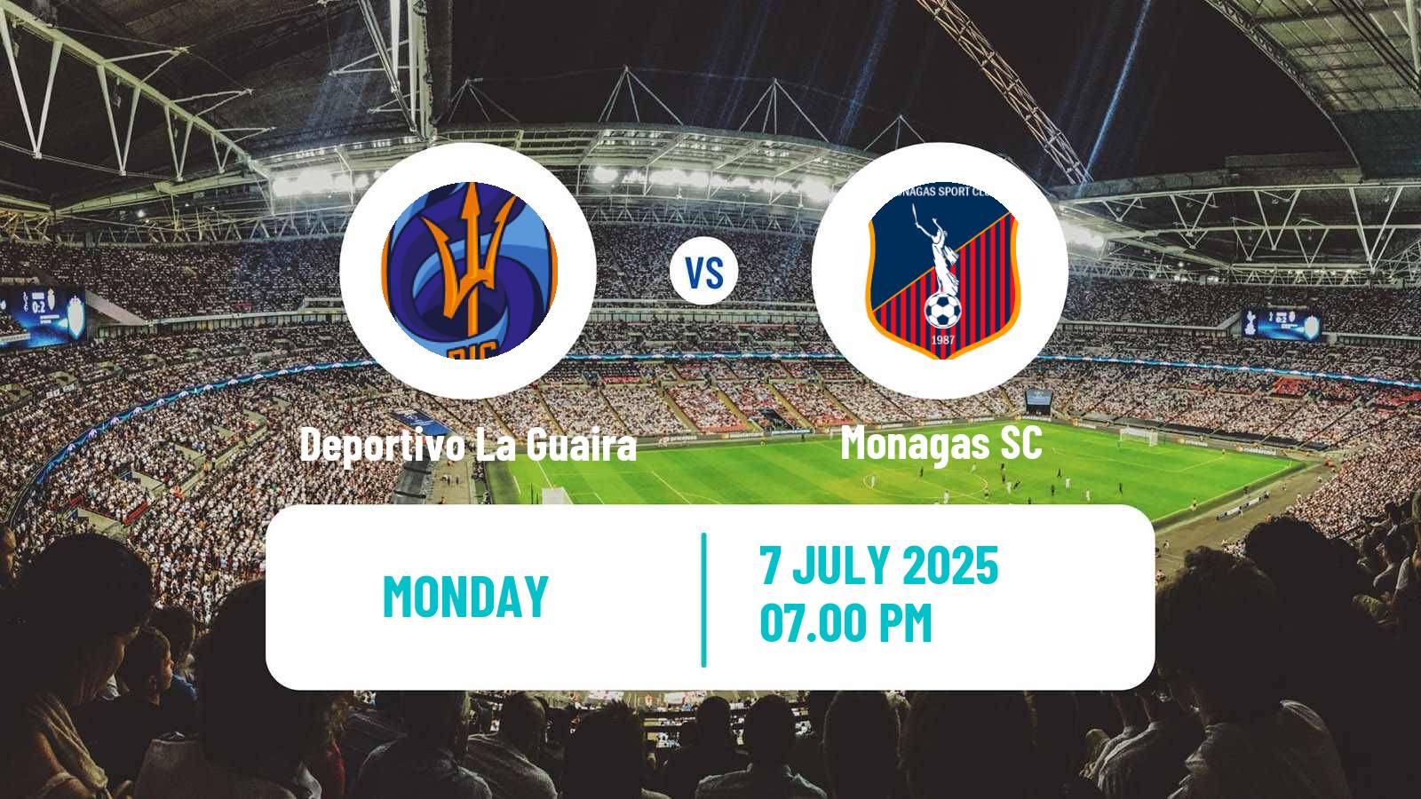 Soccer Venezuelan Primera Division Deportivo La Guaira - Monagas