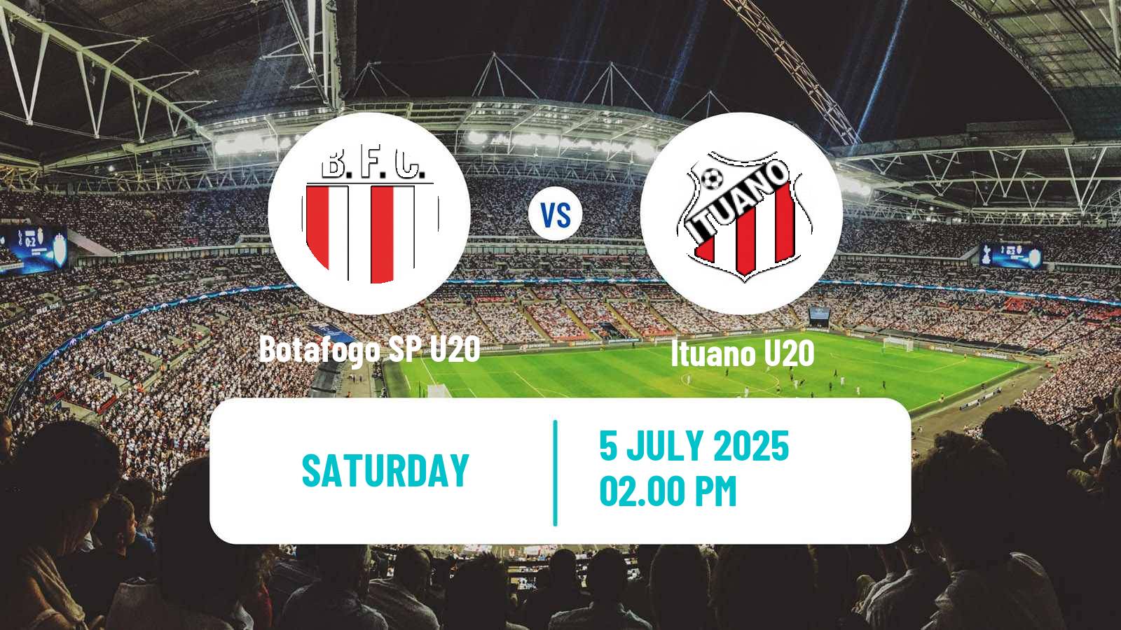 Soccer Brazilian Paulista U20 Botafogo SP U20 - Ituano U20