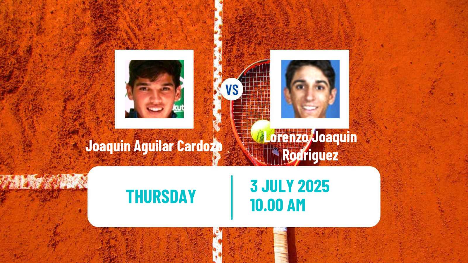 Tennis ITF M15 San Salvador De Jujuy Men Joaquin Aguilar Cardozo - Lorenzo Joaquin Rodriguez
