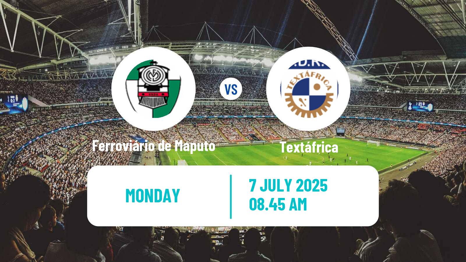 Soccer Mozambique Moçambola Ferroviário de Maputo - Textáfrica