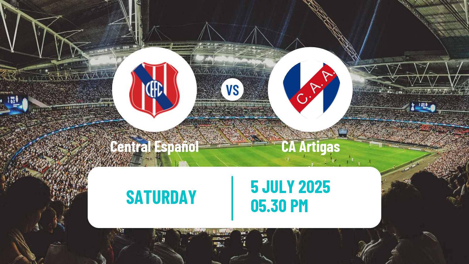 Soccer Uruguayan Segunda Division Central Español - Artigas