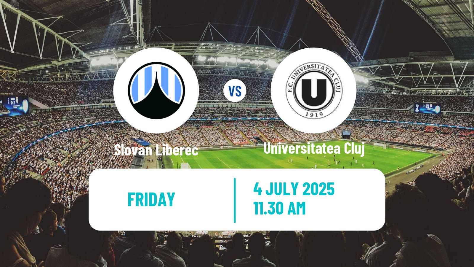 Soccer Club Friendly Slovan Liberec - Universitatea Cluj
