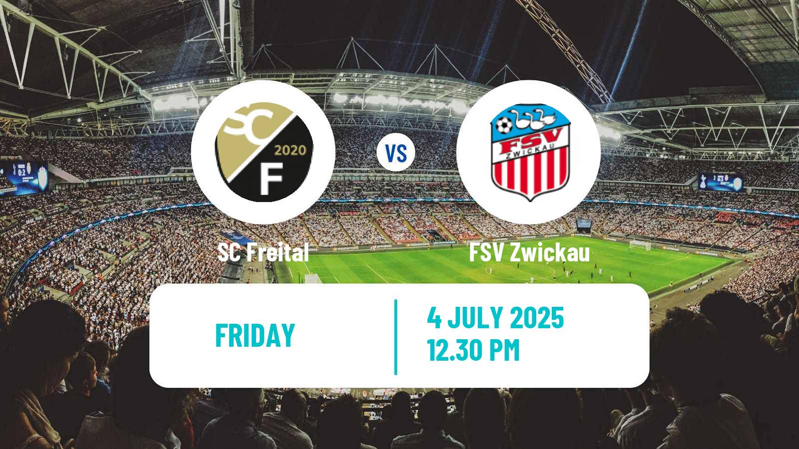 Soccer Club Friendly Freital - Zwickau