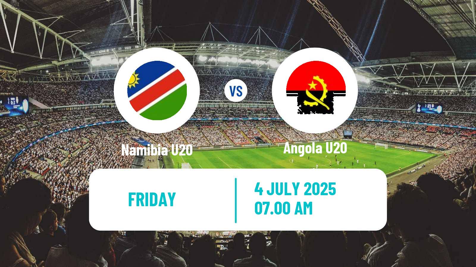 Soccer COSAFA Championship U20 Namibia U20 - Angola U20