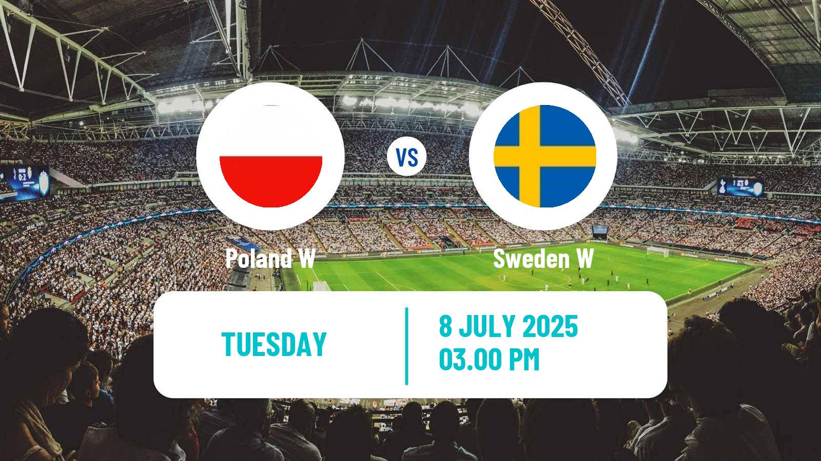 Soccer UEFA Euro Women Poland W - Sweden W