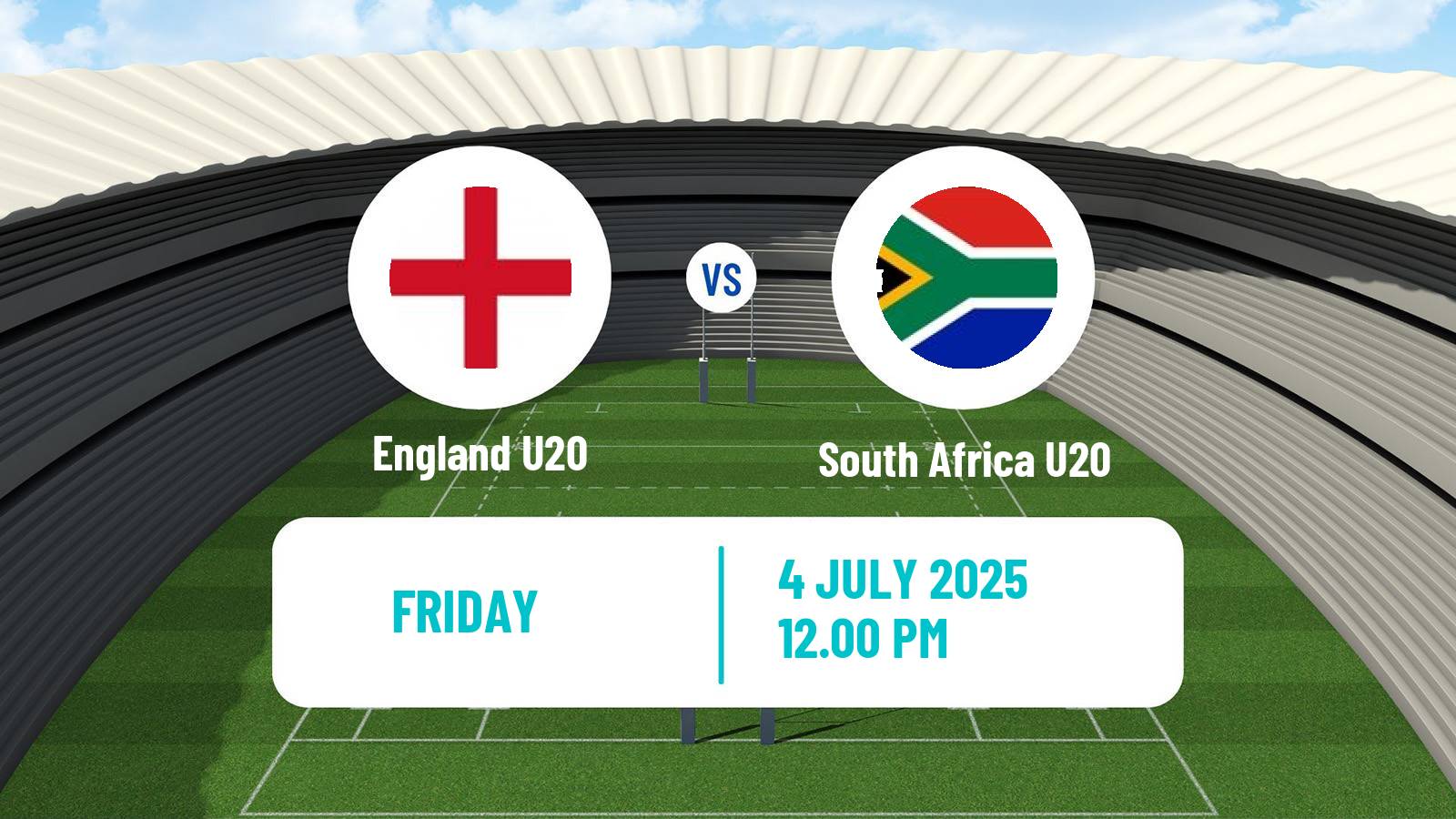 Rugby union World Championship U20 Rugby Union England U20 - South Africa U20