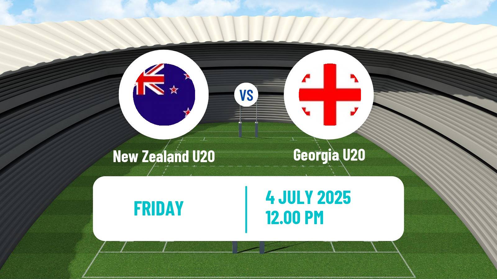Rugby union World Championship U20 Rugby Union New Zealand U20 - Georgia U20