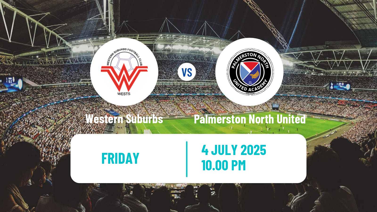 Soccer New Zealand Chatham Cup Western Suburbs - Palmerston North United