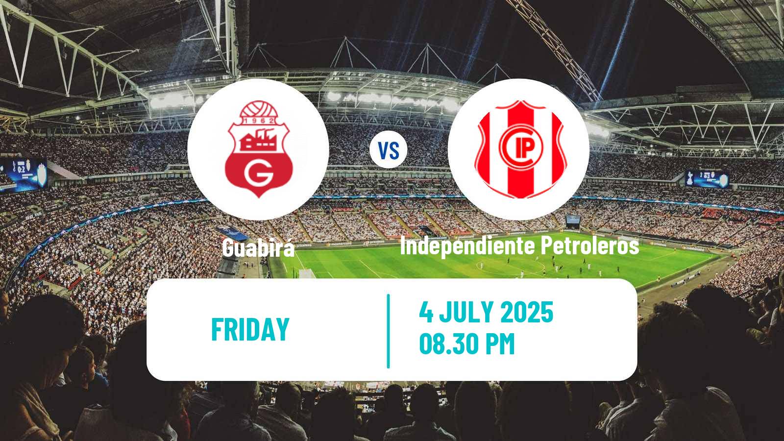 Soccer Bolivian League Cup Guabirá - Independiente Petroleros