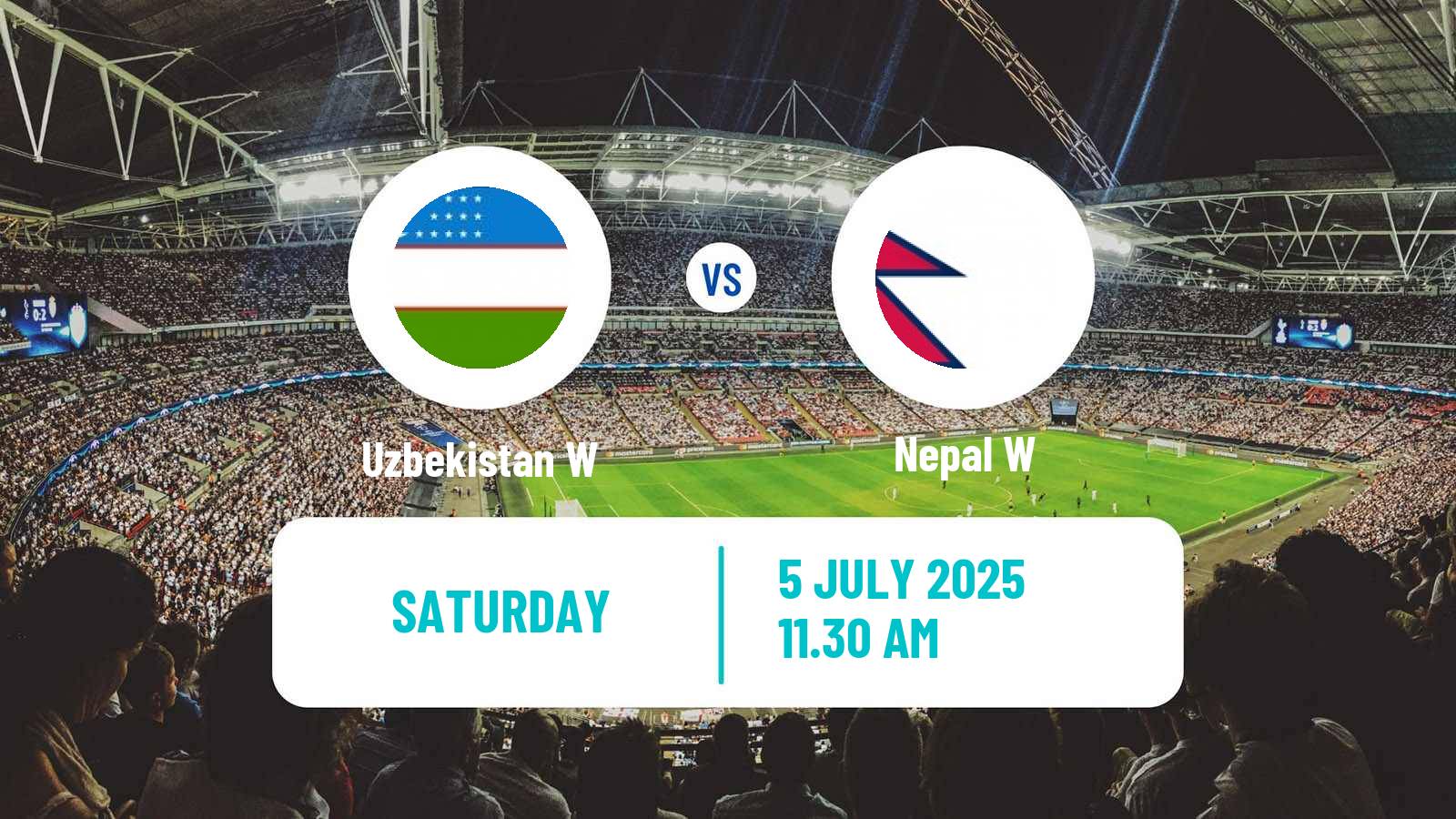 Soccer Asian Cup Women Uzbekistan W - Nepal W