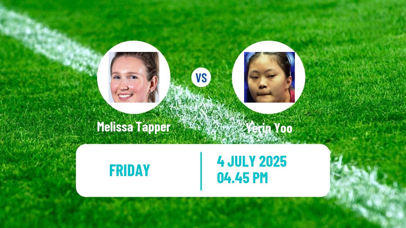 Table tennis United States Smash Women Melissa Tapper - Yerin Yoo
