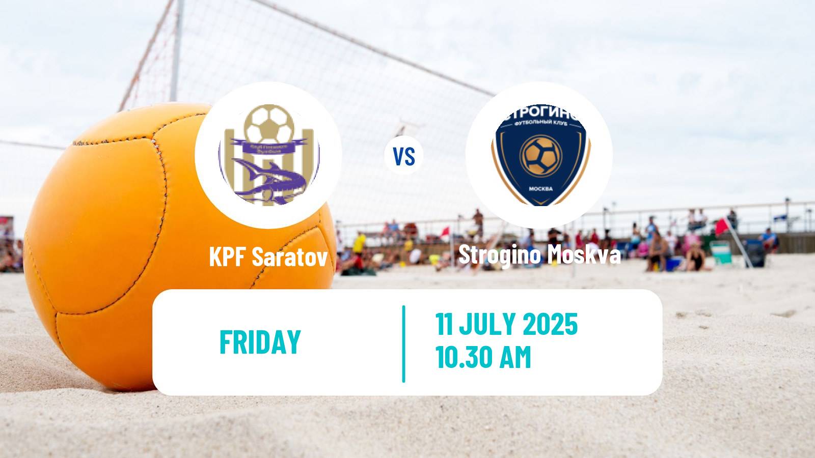 Beach soccer Superliga KPF Saratov - Strogino Moskva