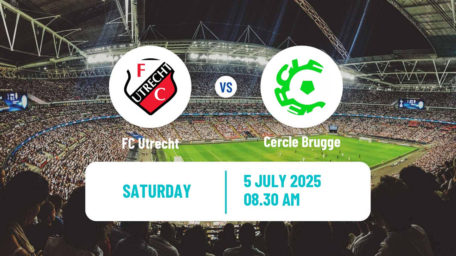 Soccer Club Friendly Utrecht - Cercle Brugge
