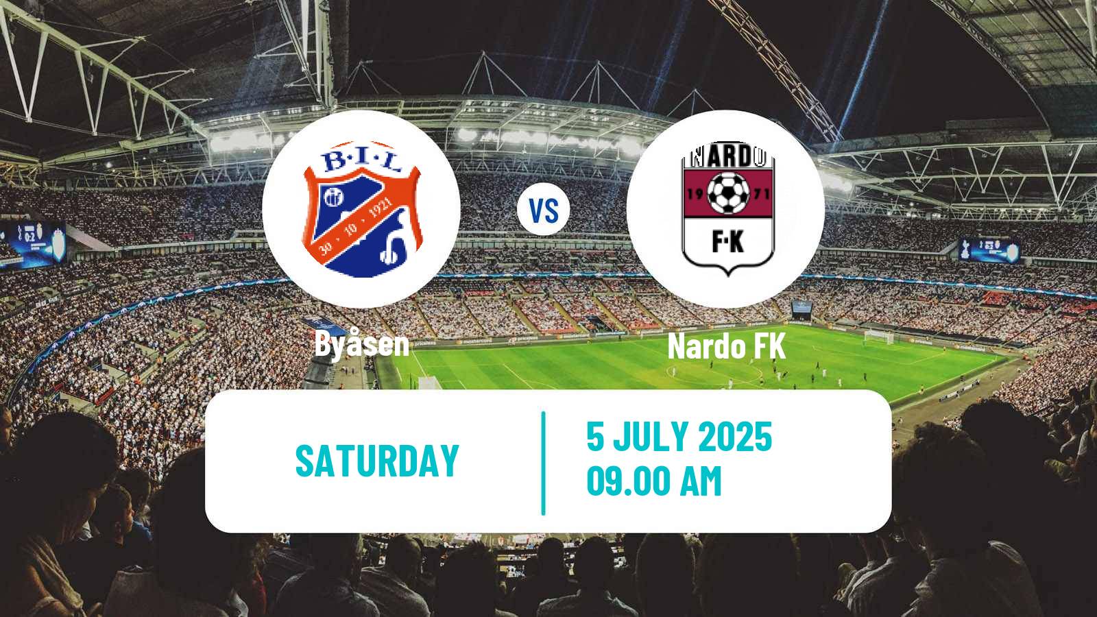 Soccer Norwegian Division 3 - Group 2 Byåsen - Nardo