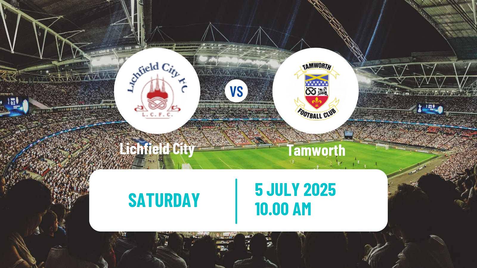 Soccer Club Friendly Lichfield City - Tamworth