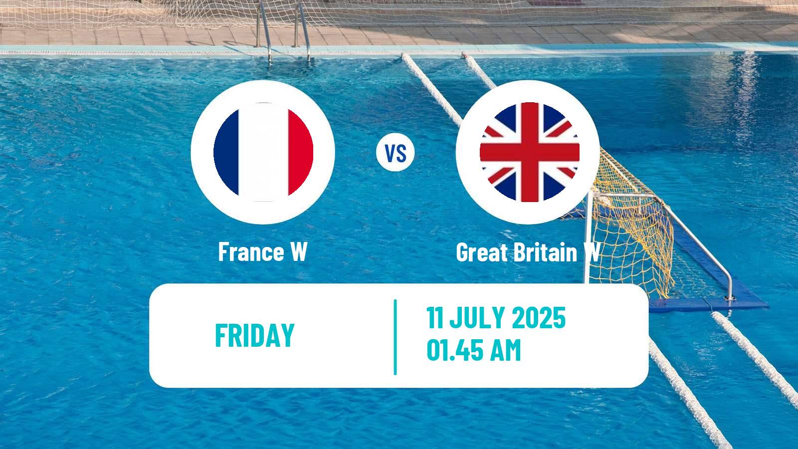 Water polo World Championship Water Polo Women France W - Great Britain W