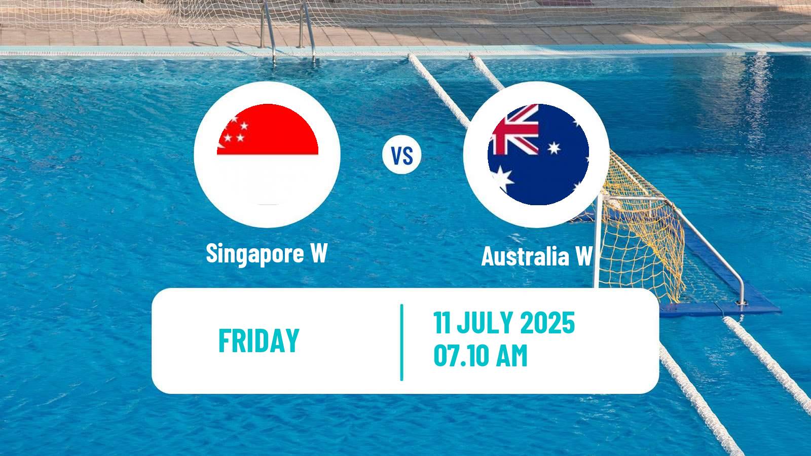 Water polo World Championship Water Polo Women Singapore W - Australia W