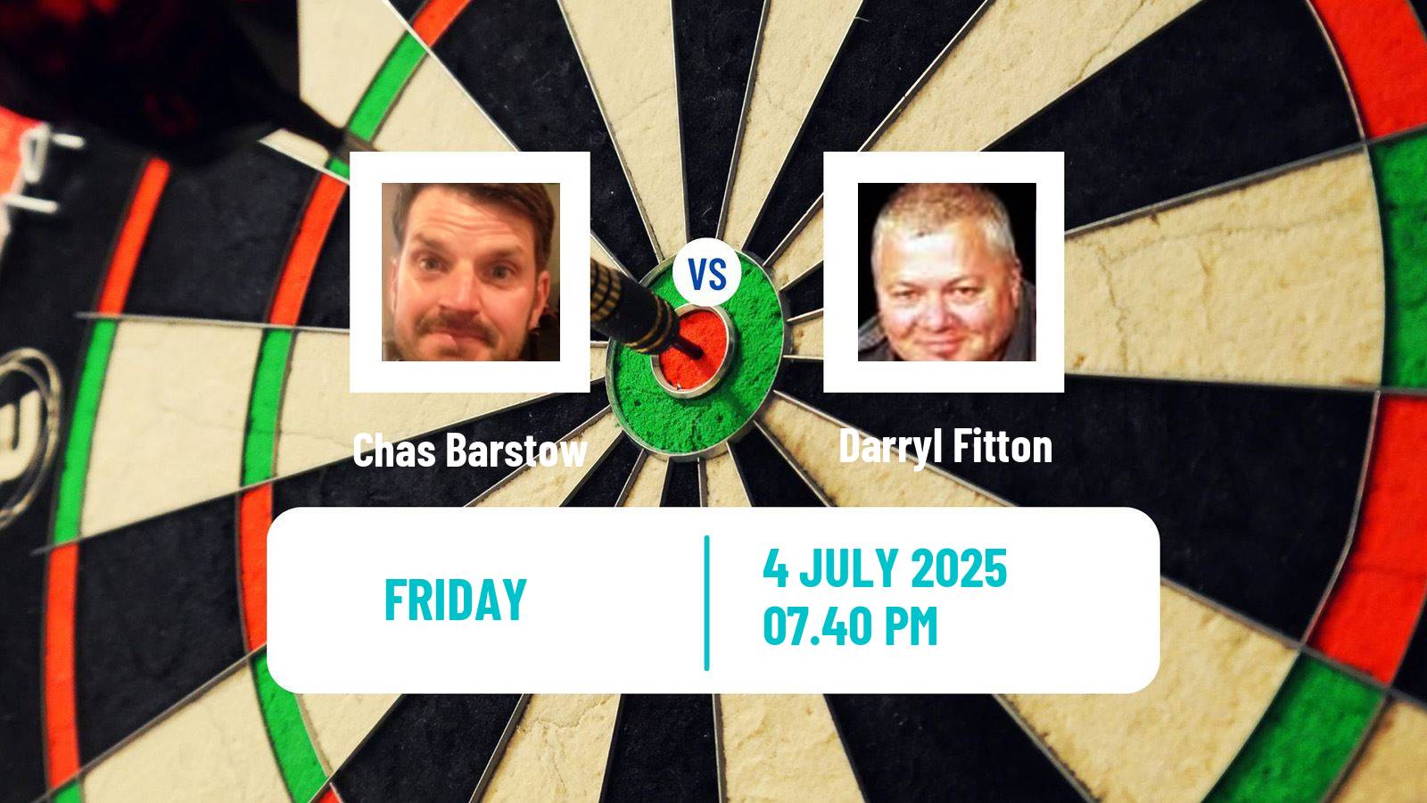 Darts Modus Super Series Chas Barstow - Darryl Fitton