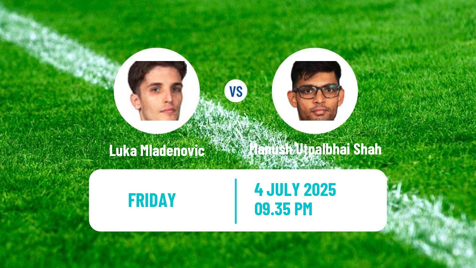 Table tennis United States Smash Men Luka Mladenovic - Manush Utpalbhai Shah