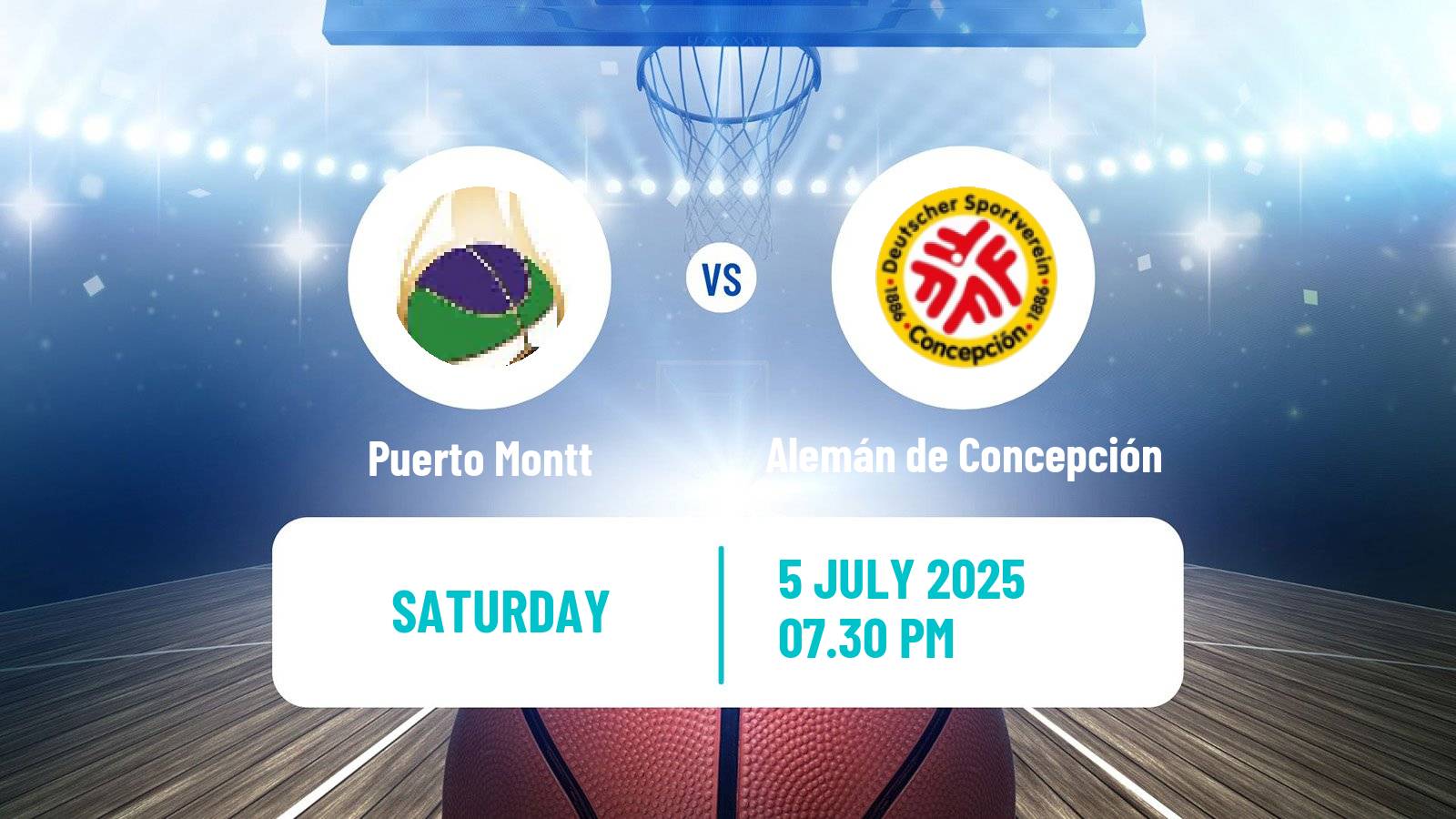 Basketball Chilean LNB 2 Puerto Montt - Alemán de Concepción